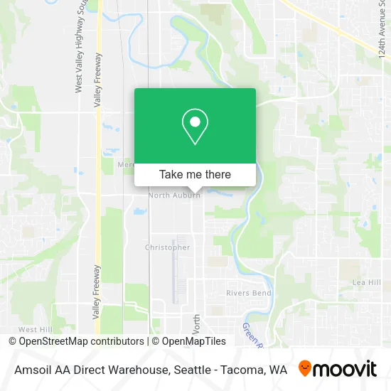 Mapa de Amsoil AA Direct Warehouse