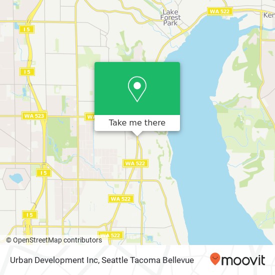 Mapa de Urban Development Inc
