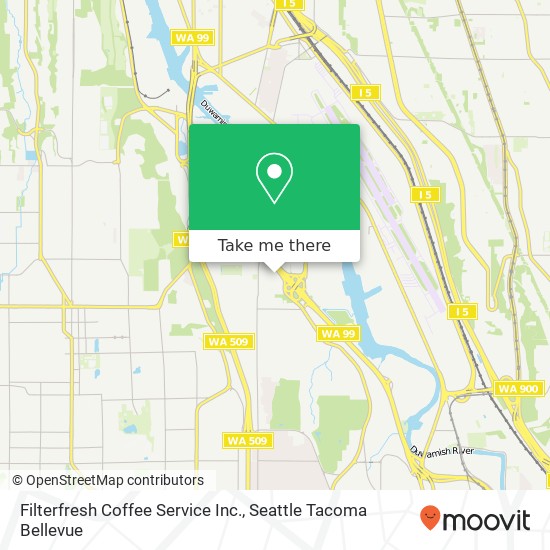 Mapa de Filterfresh Coffee Service Inc.