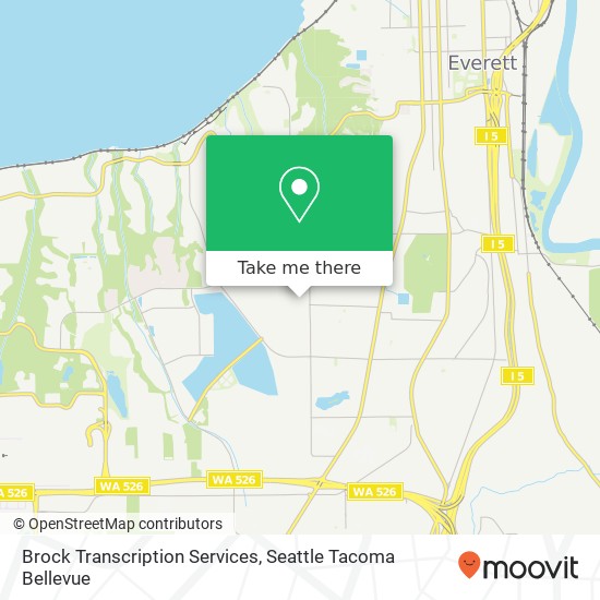 Mapa de Brock Transcription Services