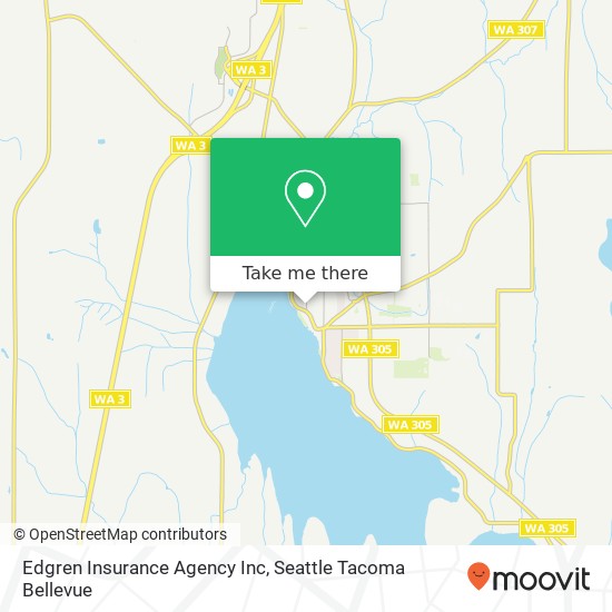 Mapa de Edgren Insurance Agency Inc