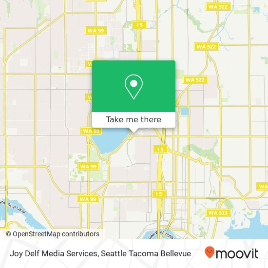 Joy Delf Media Services map