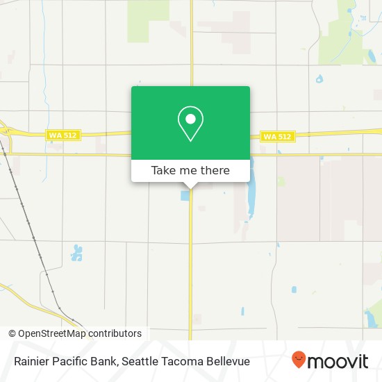 Rainier Pacific Bank map