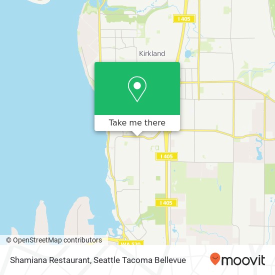 Mapa de Shamiana Restaurant