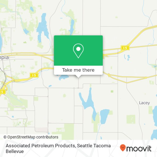 Associated Petroleum Products map