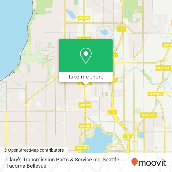 Clary's Transmission Parts & Service Inc map