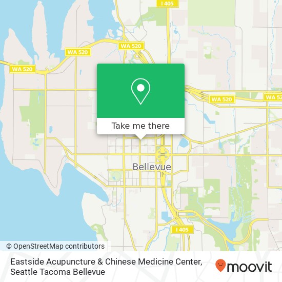 Mapa de Eastside Acupuncture & Chinese Medicine Center