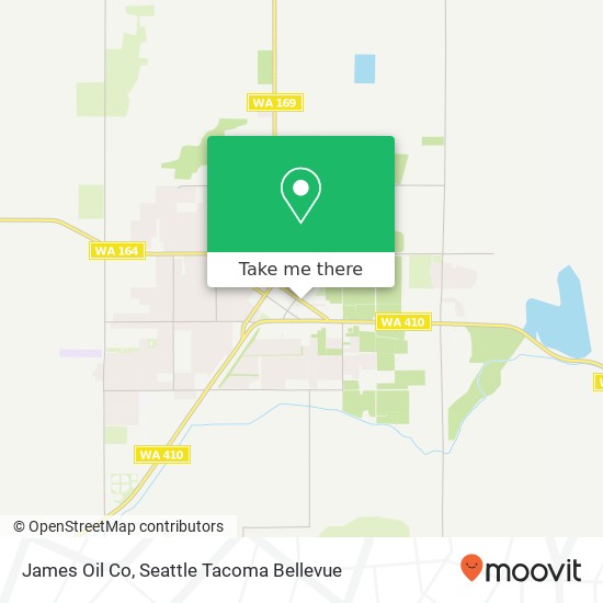 Mapa de James Oil Co