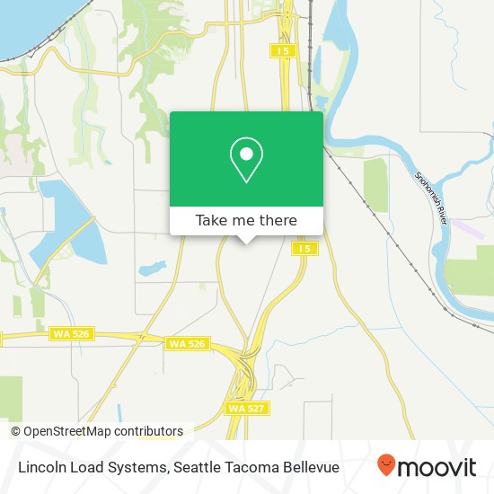 Lincoln Load Systems map