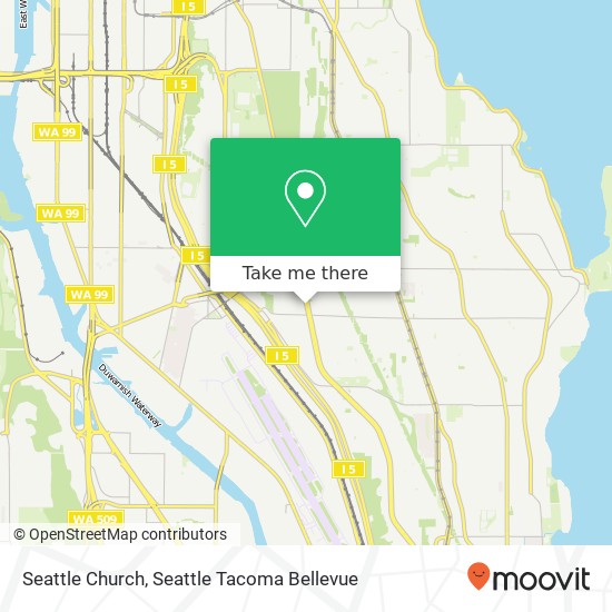 Seattle Church map