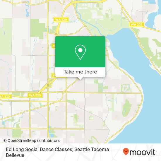 Ed Long Social Dance Classes map