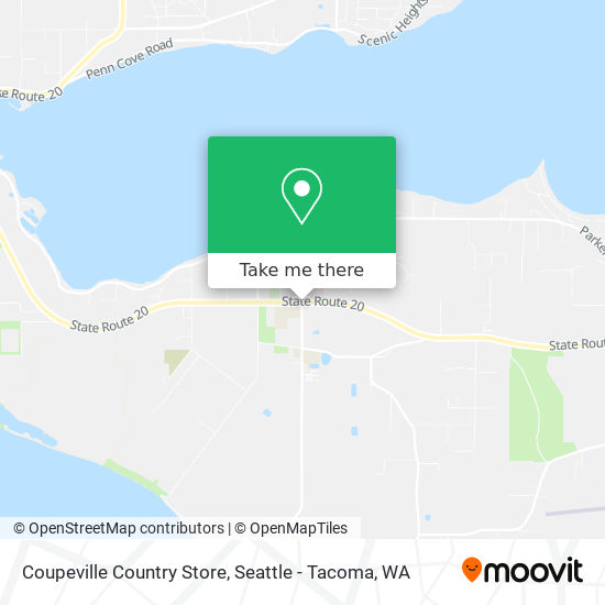 Coupeville Country Store map