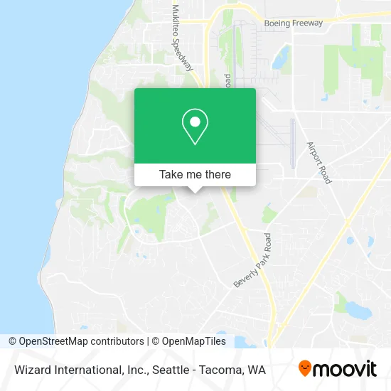 Mapa de Wizard International, Inc.