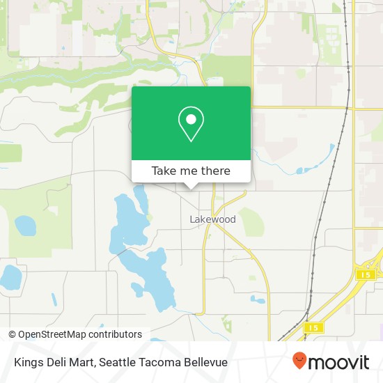 Kings Deli Mart map
