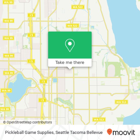 Mapa de Pickleball Game Supplies