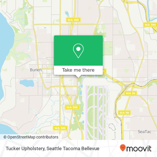 Tucker Upholstery map