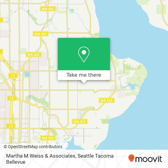 Mapa de Martha M Weiss & Associates