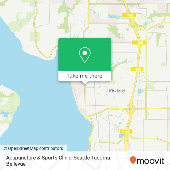 Acupuncture & Sports Clinic map