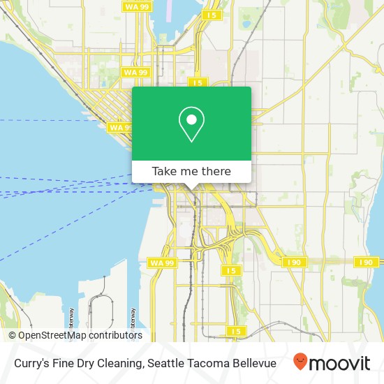 Curry's Fine Dry Cleaning map
