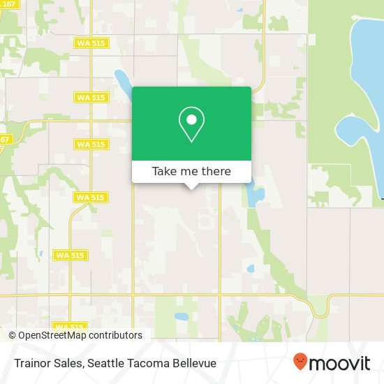Trainor Sales map