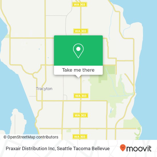 Mapa de Praxair Distribution Inc