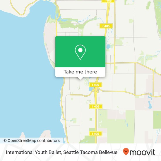 International Youth Ballet map