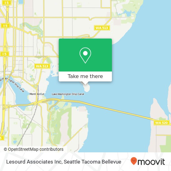 Lesourd Associates Inc map