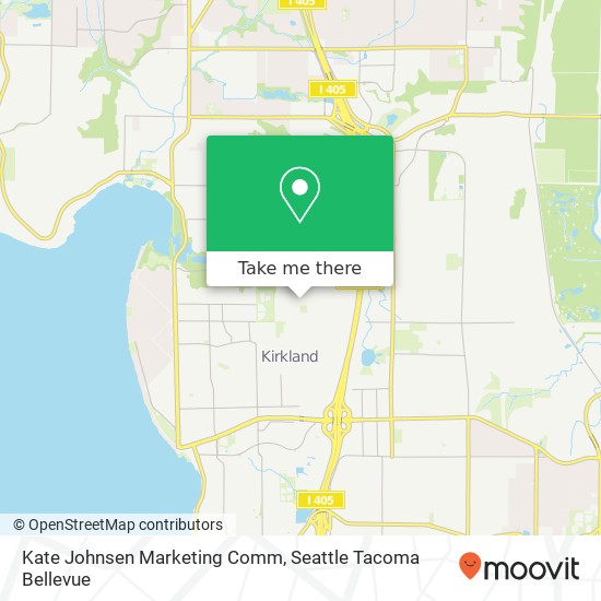 Mapa de Kate Johnsen Marketing Comm