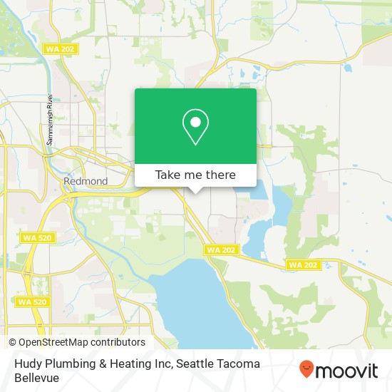 Hudy Plumbing & Heating Inc map