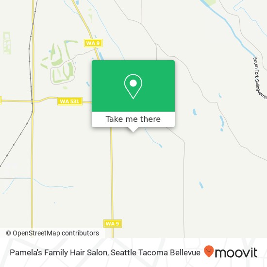 Pamela's Family Hair Salon map
