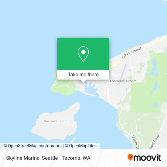 Skyline Marina map