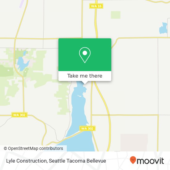 Lyle Construction map