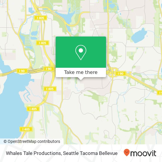 Mapa de Whales Tale Productions