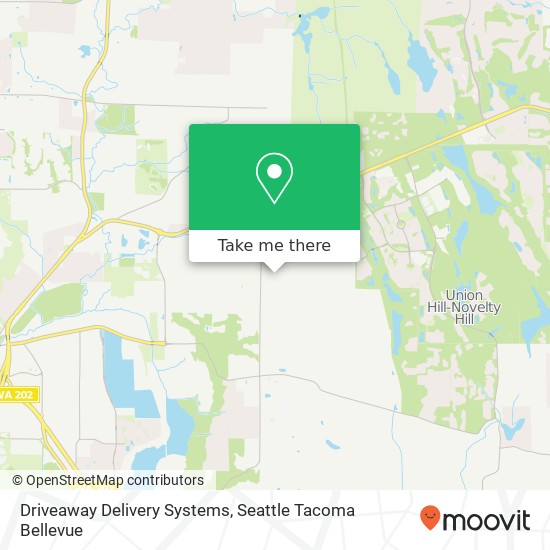 Mapa de Driveaway Delivery Systems