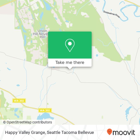 Mapa de Happy Valley Grange