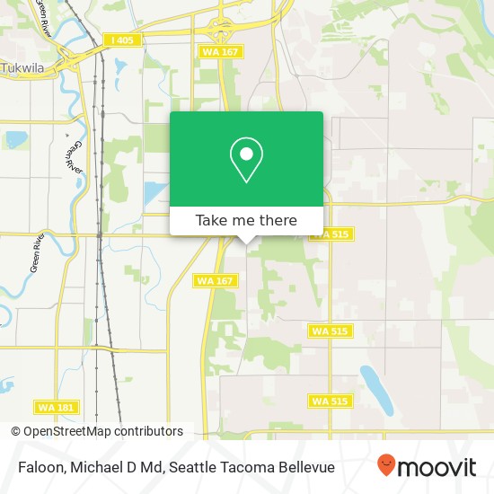 Faloon, Michael D Md map