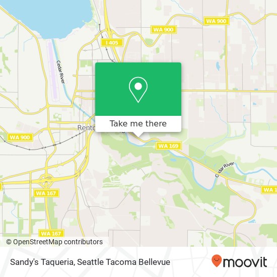 Sandy's Taqueria map