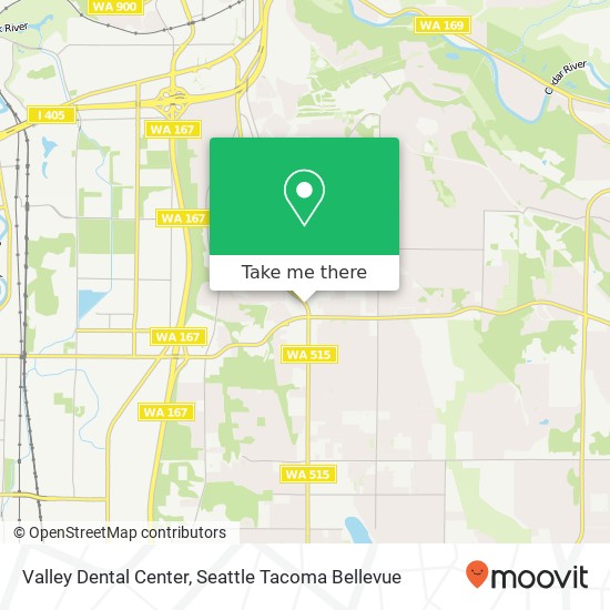 Valley Dental Center map