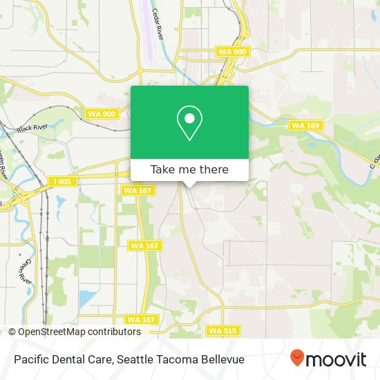 Pacific Dental Care map