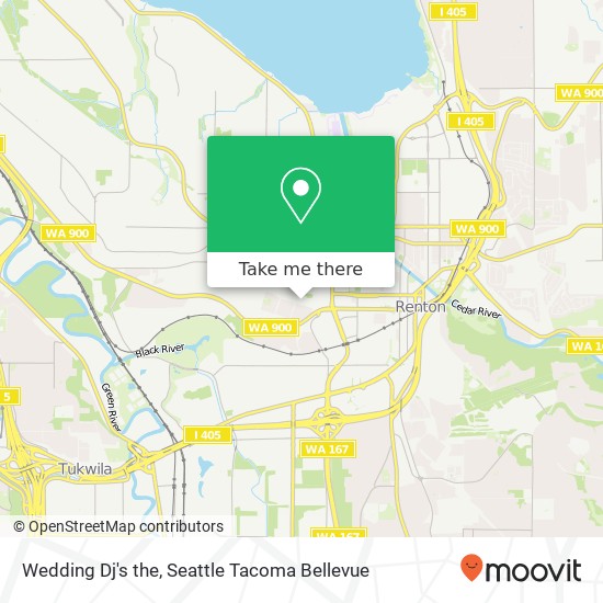 Wedding Dj's the map