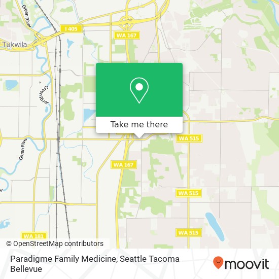 Paradigme Family Medicine map