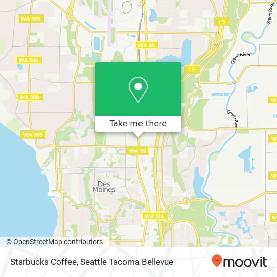 Starbucks Coffee map