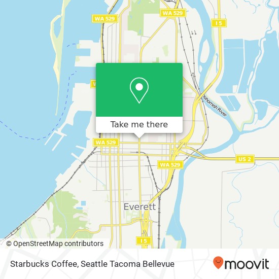 Starbucks Coffee map