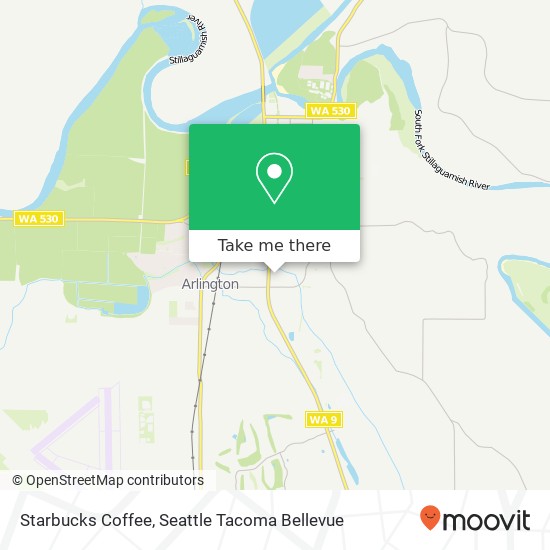 Starbucks Coffee map