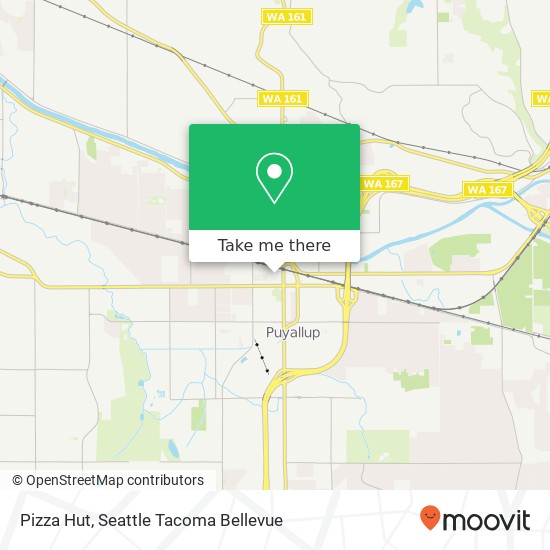 Pizza Hut map