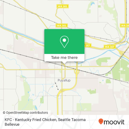 Mapa de KFC - Kentucky Fried Chicken