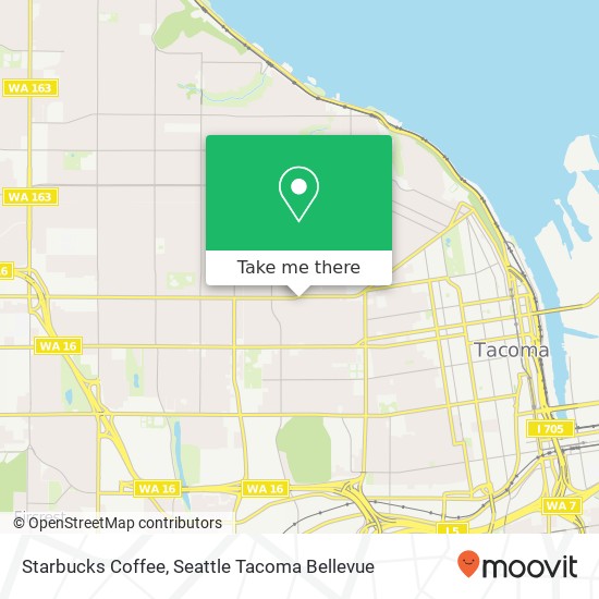 Starbucks Coffee map