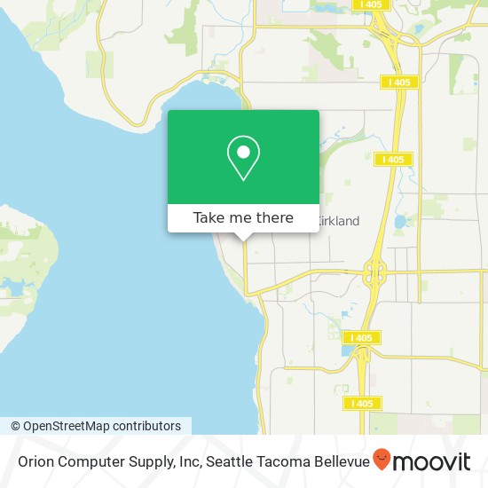 Orion Computer Supply, Inc map