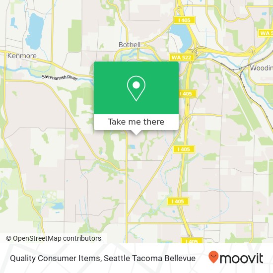Quality Consumer Items map