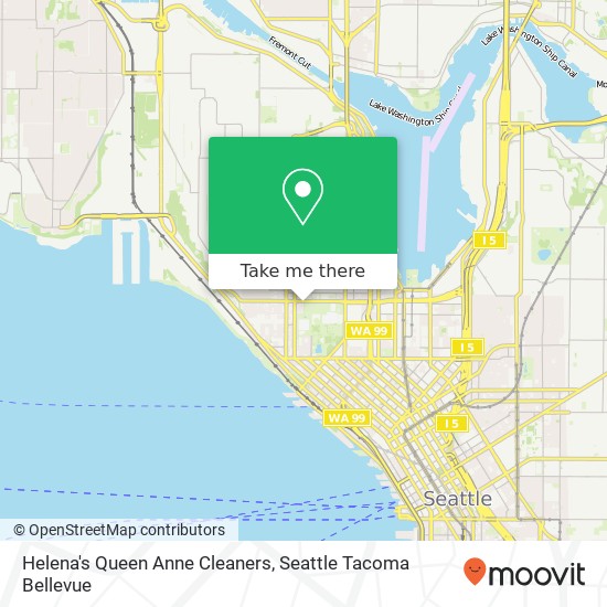 Mapa de Helena's Queen Anne Cleaners